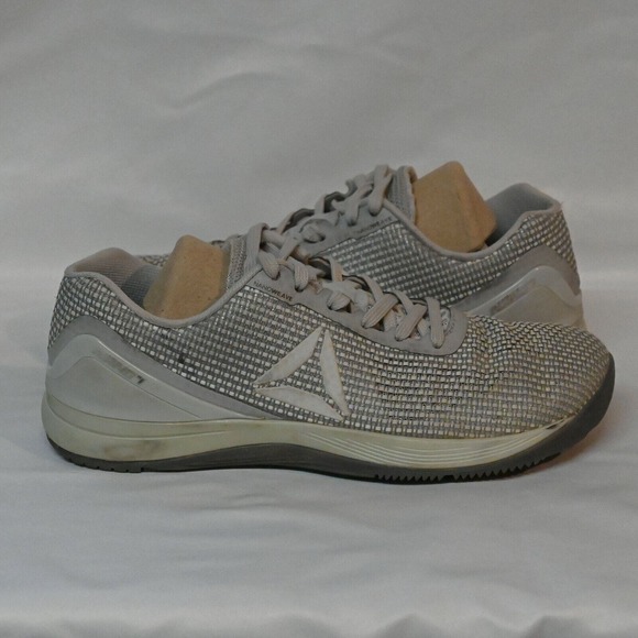 Reebok Shoes - Womens Reebok Crossfit Nano 7 Size 8 Gray Nano Weave Ropepro .5MM Shell‎